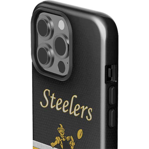 NFL Pittsburgh Steelers Vintage iPhone 15 Pro Impact Case